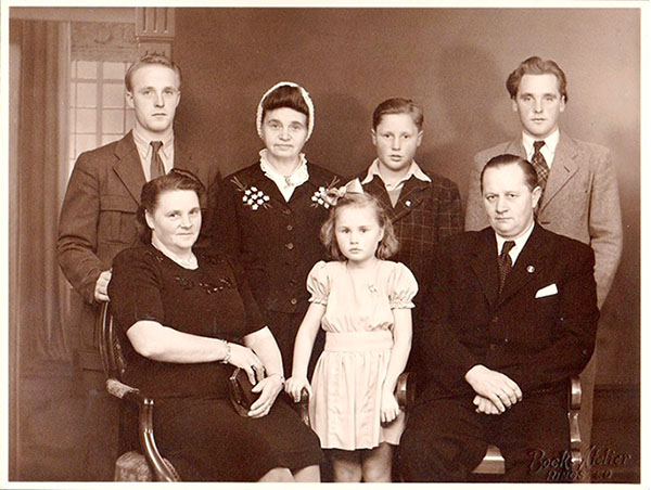 johan christopher heesche familie 1948