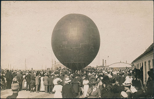 ballonopstigning holbæk havn 1913