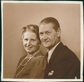 carla og peder heesche 1948